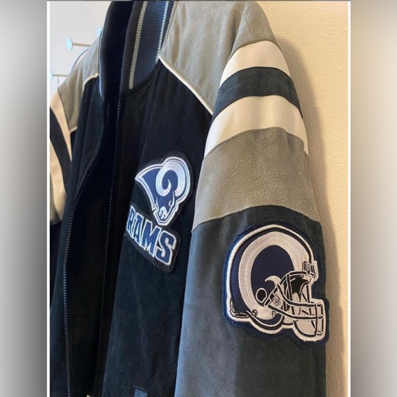 Men’s leather NFL jacket - Picture 4 of 6